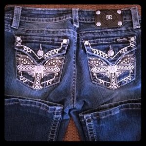 MISS ME 30X34 SIGNATURE BOOT CUT JEANS